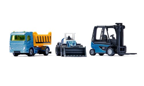 Siku, SUPER Geschenkset Baustelle, Modellfahrzeug