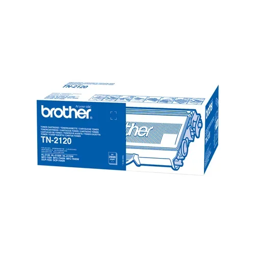 Brother, Brother B2120 Toner XL bk - Brother TN-2120 für z.B. Brother DCP -7030, Brother DCP -7040, Brother DCP -7045 N, Brother HL -2140