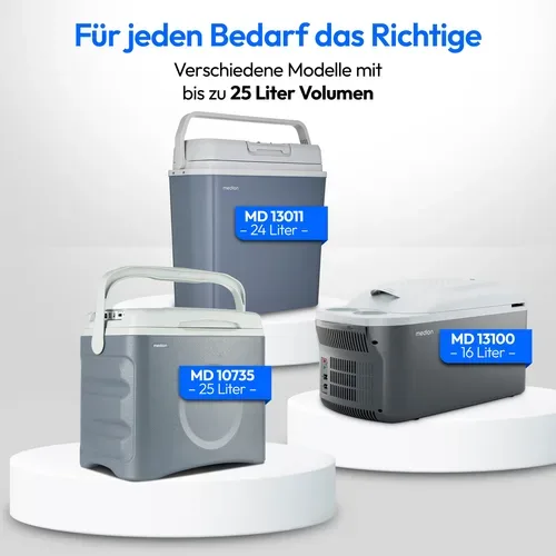 Medion, MEDION LIFE Kühlbox mit Wärmefunktion MD13102, Kühl und Warmhaltefunktion, 40 L Kapazität, 5V-USB-Anschluss