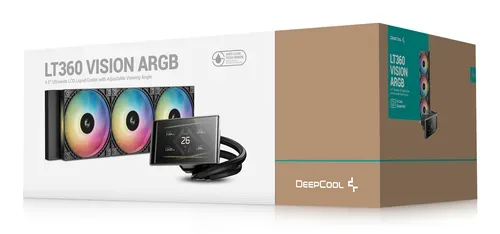 Deepcool, DeepCool LT360 VISION ARGB, Wasserkühlung