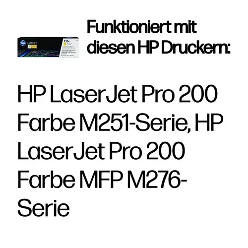 HP, HP H131AM Toner ye - HP No. 131A M, CF212A für z.B. HP LaserJet Pro 200 color M 276 nw, HP LaserJet Pro 200 color M 251 n, HP LaserJet Pro 200