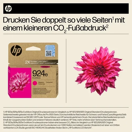 HP, HP H924em Druckerpatronen XL m - HP No. 924e m, 4K0U8NE für z.B. HP OfficeJet Pro 8120 e, HP OfficeJet Pro 8120, HP OfficeJet Pro 8122 e