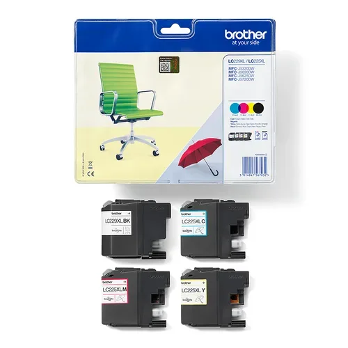 Brother, Brother B229XLV Druckerpatronen XL bk - Brother LC-229XLV für z.B. Brother MFCJ 5320 DW, Brother MFCJ 5620 DW, Brother MFCJ 5600