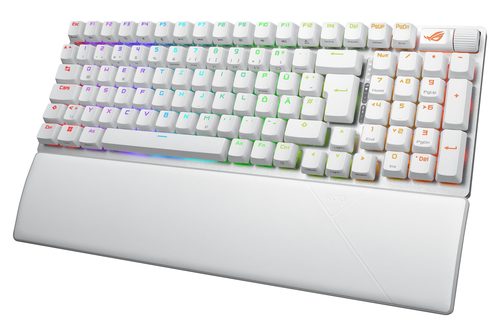 Asus, ASUS ROG Strix Scope II 96 - Tastatur - 96% - backlit - kabellos - USB, 2.4 GHz, Bluetooth 5.1