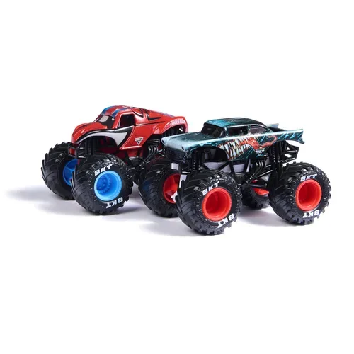 Spin Master, MNJ Monster Jam 2-Pack 1:64 Marvel Fix2