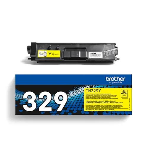 Brother, Brother B329Y Toner XL ye - Brother TN-329Y für z.B. Brother DCPL 8450 CDW, Brother HLL 8350 CDW, Brother HLL 8350 CDWT, Brother MFCL 8600 CDW
