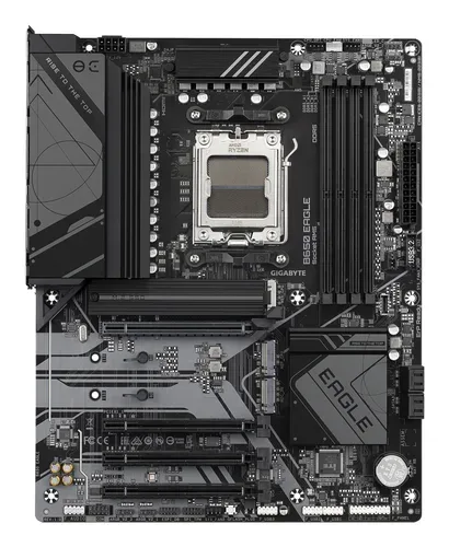 Gigabyte, Gigabyte B650 EAGLE Mainboard Sockel (PC) AMD® AM5 Formfaktor (Details) ATX Mainboard-Chipsatz AMD® B650