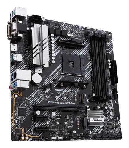 ASUS, Asus PRIME B550M-A Mainboard Sockel (PC) AMD® AM4 Formfaktor (Details) Micro-ATX Mainboard-Chipsatz AMD® B550