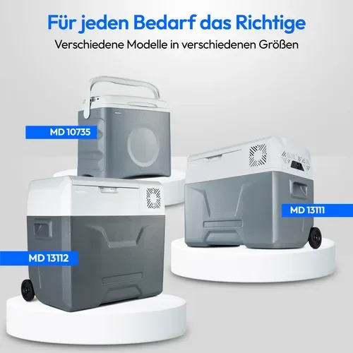 Medion, MEDION LIFE® Thermoelektrische Kühlbox MD 10735, Kühl- und Warmhaltefunktion, 25 L Kapazität, 12V-, 230V- und USB-Anschlüsse zur Stromversorgung