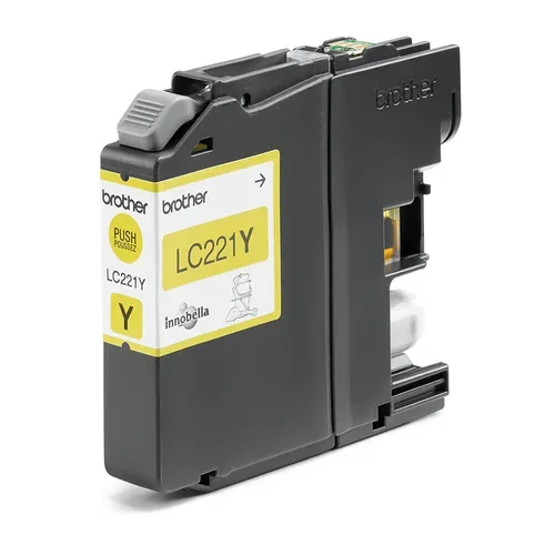 Brother, Brother B221Y Druckerpatronen ye - Brother LC-221Y für z.B. Brother DCPJ 562 DW, Brother MFCJ 880 DW, Brother MFCJ 480 DW, Brother MFCJ 1100