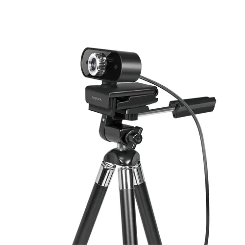 LogiLink, LogiLink Pro full HD USB webcam with microphone