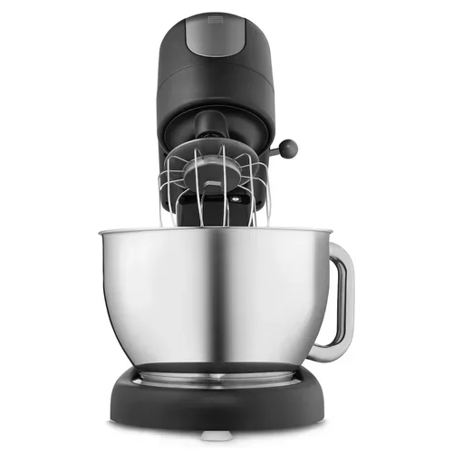 Medion, MEDION LIFE Digitale Küchenmaschine MD12600 schwarz, 800 W Gleichstrommotor, Energiesparend, Ultraleise, Digitales Sensor-Touch-Display, 4,6 L Edelstahlschüssel, Inkl. Fleischwolf