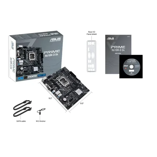 undefined, ASUS Mainboard PRIME H610M-D D4