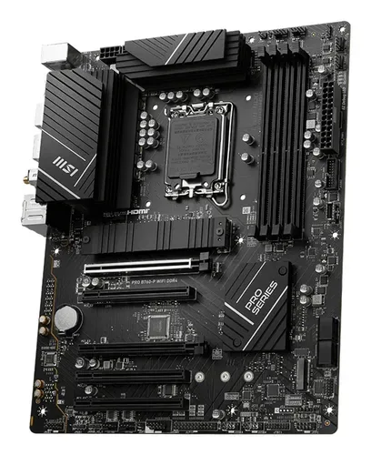 MSI, MSI PRO B760-P WIFI DDR4, Mainboard