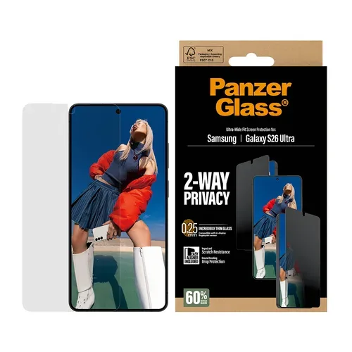 undefined, PanzerGlass Ultra Wide Fit Privacy Galaxy S26 Ultra None