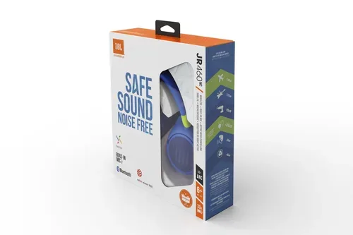 JBL, JBL - Wireless Over-Ear-Kopfhörer JR460NC Blau, 45mm