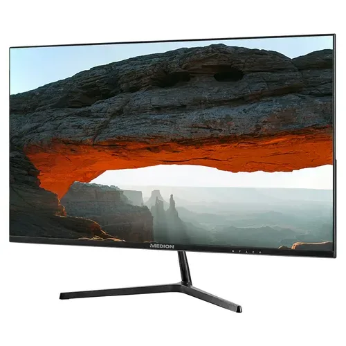 Medion, MEDION P52726 (MD 20154) Widescreen Monitor, 68,6 cm (27''), Full HD Display, HDR10, HDMI und rahmenloses Design
