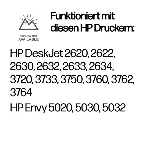 HP, HP Tintenpatrone 304 schwarz N9K06AE DeskJet 3720/30 120 Seiten