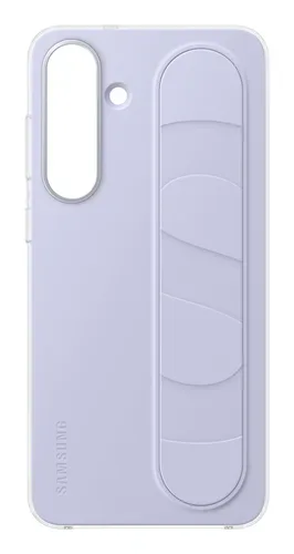 Samsung, SAMSUNG Standing Grip Case, Backcover, Samsung, Galaxy S25 FE, Hellblau