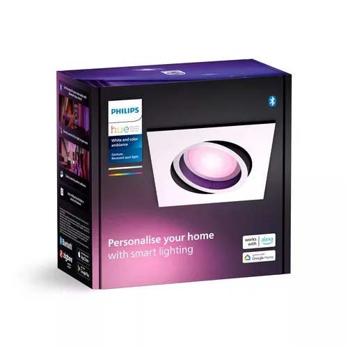 Philips Hue, Philips Hue LED Deckenleuchte "Centura Eckig"