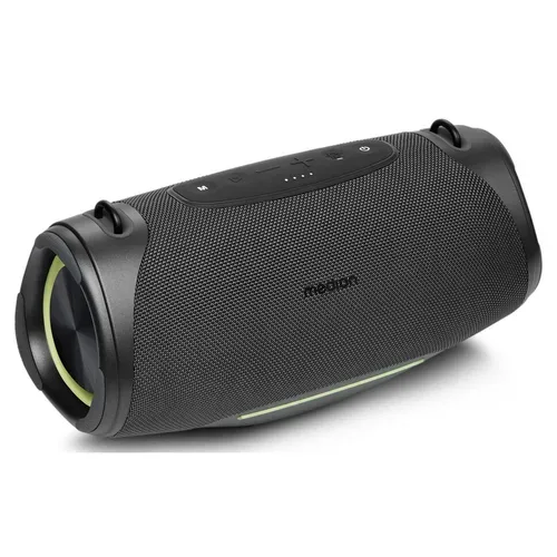 Medion, MEDION LIFE P61762 Tragbarer Bluetooth® Lautsprecher L anthrazit, Dual Illuminated & Lightstrip (RGB-Lichteffekte), Bluetooth® 5.3, integrierter Akku mit bis zu 47 Stunden Laufzeit, robustes & mobiles Design, 2 x 25 W RMS
