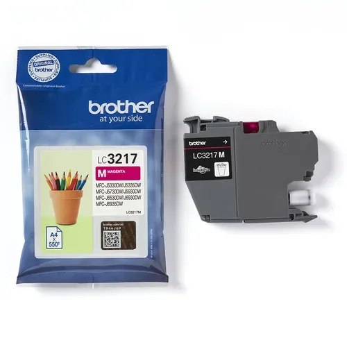 Brother, Brother B3217M Druckerpatronen magenta - Brother LC-3217M für z.B. Brother MFCJ 5330 DW, Brother MFCJ 5335 DW, Brother MFCJ 5730 DW