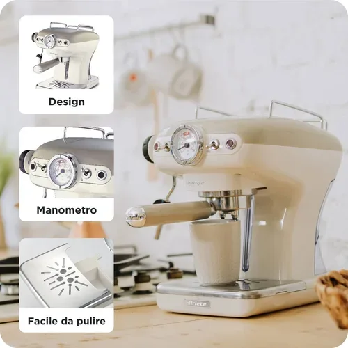 Ariete, Ariete Kaffeepadmaschine "Vintage"