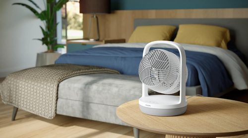 Philips, Philips Tischventilator 2000 3 Einstellungen Weiß/Grau Ventilatoren