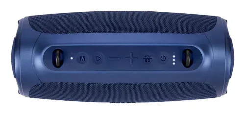 Medion, MEDION LIFE P61746 Tragbarer Bluetooth® Lautsprecher M blau, Dual Illuminated (RGB-Lichteffekte), Bluetooth® 5.3, integrierter Akku mit bis zu 45 Stunden Laufzeit, robustes & mobiles Design, 2 x 15 W RMS