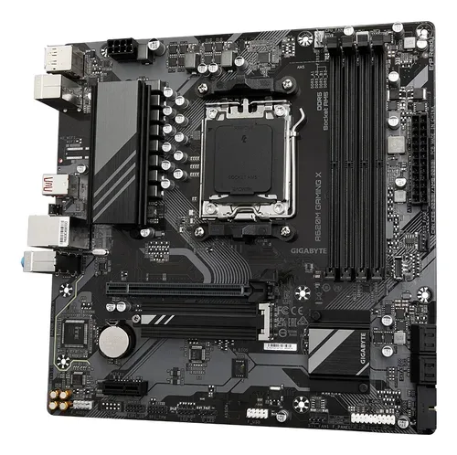 Gigabyte, Gigabyte A620M GAMING X Mainboard Sockel (PC) AMD® AM5 Formfaktor (Details) Micro-ATX Mainboard-Chipsatz AMD® A620
