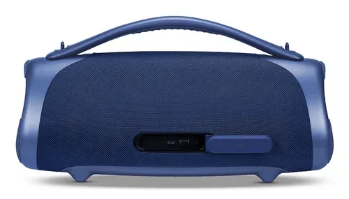 Medion, MEDION LIFE P61768 Tragbarer Bluetooth® Lautsprecher XL blau, Dual Illuminated & Lightstrip (RGB-Lichteffekte), Bluetooth® 5.3, integrierter Akku mit bis zu 30 Stunden Laufzeit, robustes & mobiles Design, 2 x 25 W + 50 W RMS