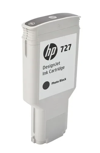 HP, HP H727XLpbk Druckerpatronen XL photo black - HP No. 727XL pbk, F9J79A für z.B. HP DesignJet T 1500 ePrinter, HP DesignJet T 1500 ePrinter 36 Inch
