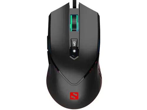 Sandberg, Sandberg - 640-20 Maus rechts USB Typ-A 6400 DPI, Schwarz