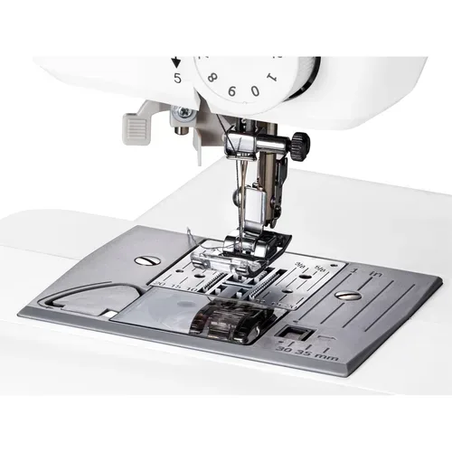 Medion, MEDION LIFE Digitale Nähmaschine SD36 (MD11881) weiß, einstellbare Stichlänge und Stichbreite, 270 Stichmuster, Integriertes Zubehörfach, 36 Watt Motorleistung