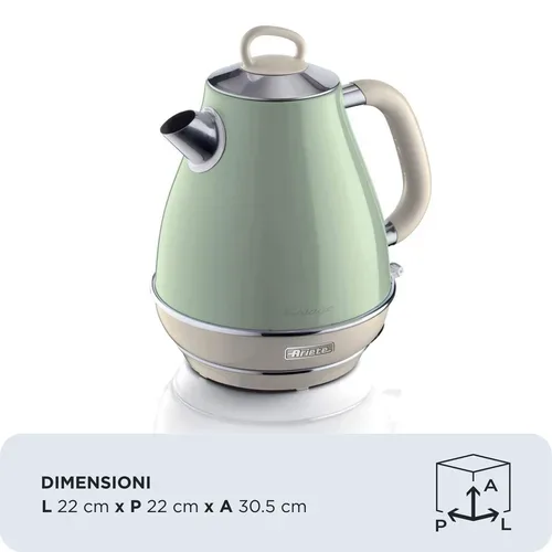 Ariete, Ariete Wasserkocher "Vintage" 1,7 l 2000 W