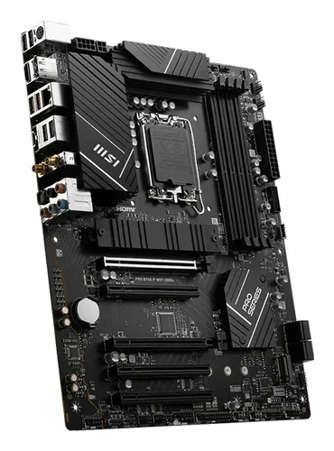 MSI, MSI PRO B760-P WIFI DDR4, Mainboard