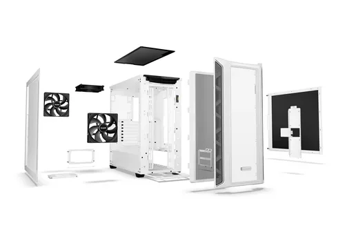 undefined, be quiet! PC-Gehäuse Shadow Base 800 DX Weiss