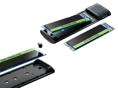 Sandberg, Sandberg -  USB 3.2 Case for M.2+NVMe SSD