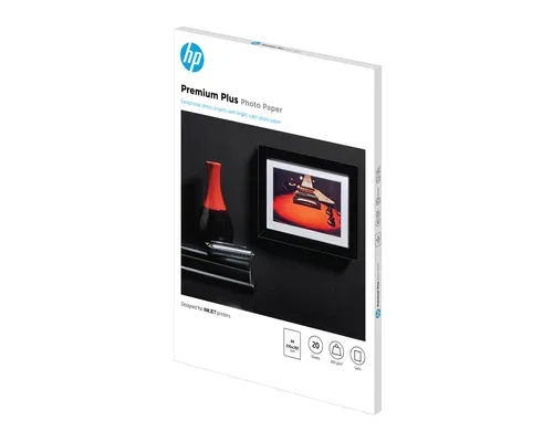 HP, HP Photo Paper Premium Plus A4 CR673A InkJet, seidenmatt 300g 20 Bl.