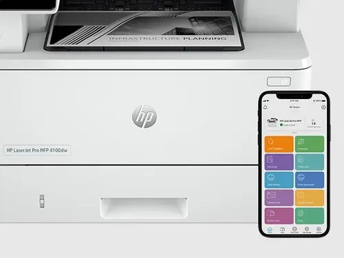 HP, HP Multifunktionsdrucker "LaserJet Pro MFP 4102fdw"
