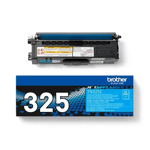 Brother, Brother B325C Toner XL cy - Brother TN-325C für z.B. Brother DCP -9055 CDN, Brother DCP -9270 CDN, Brother HL -4100, Brother HL -4140 CN
