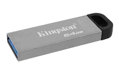 KINGSTON TECHNOLOGY, KINGSTON TECHNOLOGY -  DataTraveler 64GB Kyson USB-Stick, Silber, 64 GB