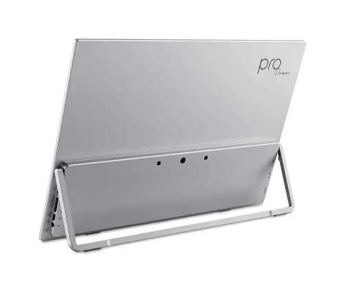 undefined, Acer PE0 PE160WUT, tragbarer OLED Touch Monitor, 16 Zoll WQXGA+ 2880 x 1800, 120 Hz, HDR10, Adaptive-Sync, USB-C, HDMI, Silber