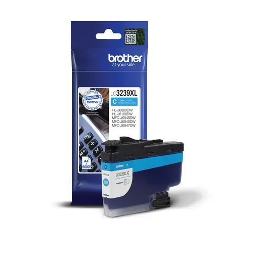 Brother, BROTHER Tintenpatrone HY cyan LC-3239XLC MFC-J5945DW 5000 Seiten