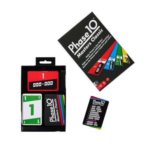 Mattel Games, Mattel games Spiel »Phase 10 Masters Classic«