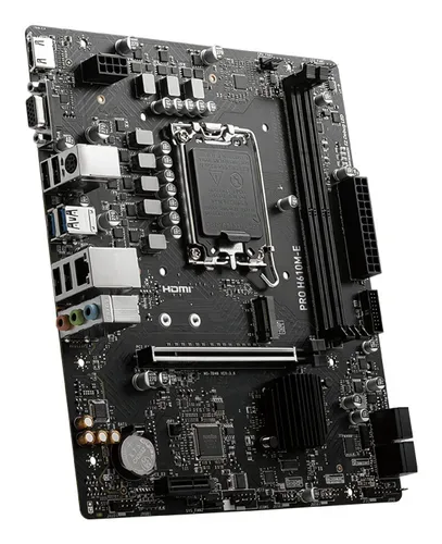 MSI, MSI -  PRO H610M-E Micro-ATX-Motherboard – Hochleistung und kompakt