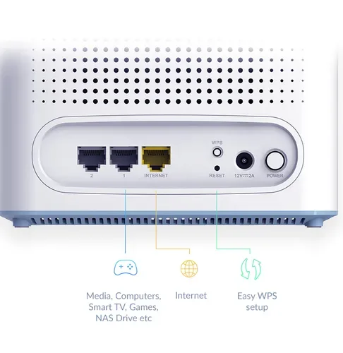 DLINK, DLINK EAGLE PRO M32-2 - Mesh Wi-Fi 6 System (Weiss)