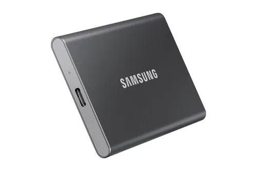 Samsung, Samsung - T7, Portable SSD, Grau, 2 TB