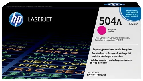 HP, HP 504A Original Tonerkartusche CE253A Magenta
