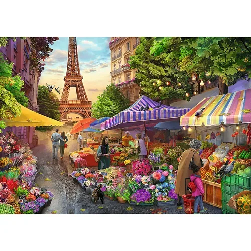 Trefl SA, Tea Time: Flower Market, Paris